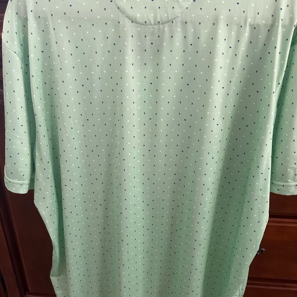 Izod Men's Mint Green Polo Shirt - Picture 9 of 10